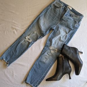 Abercrombie High-Rise Skinny Ankle Jeans